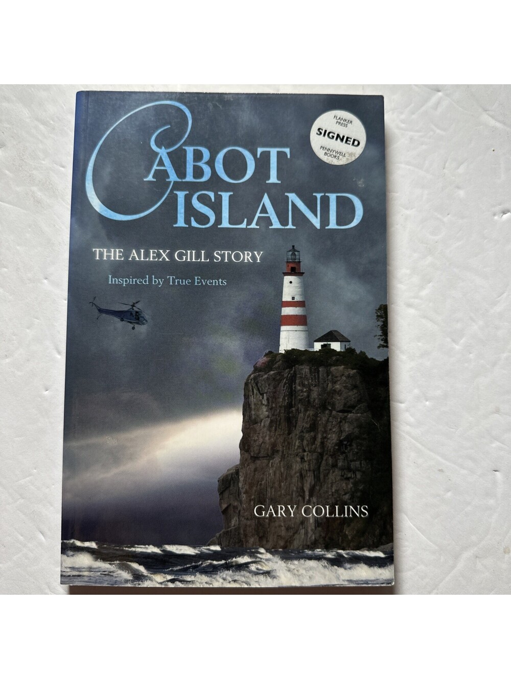 Cabot Island Gary Collins SIGNED Alex Gill Story Newfoundland Book